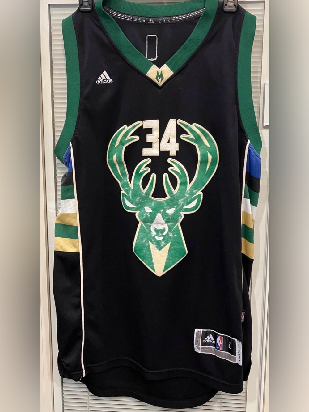 NBA Milwaukee Bucks - Giannis Antetokounmpo #34 - Large